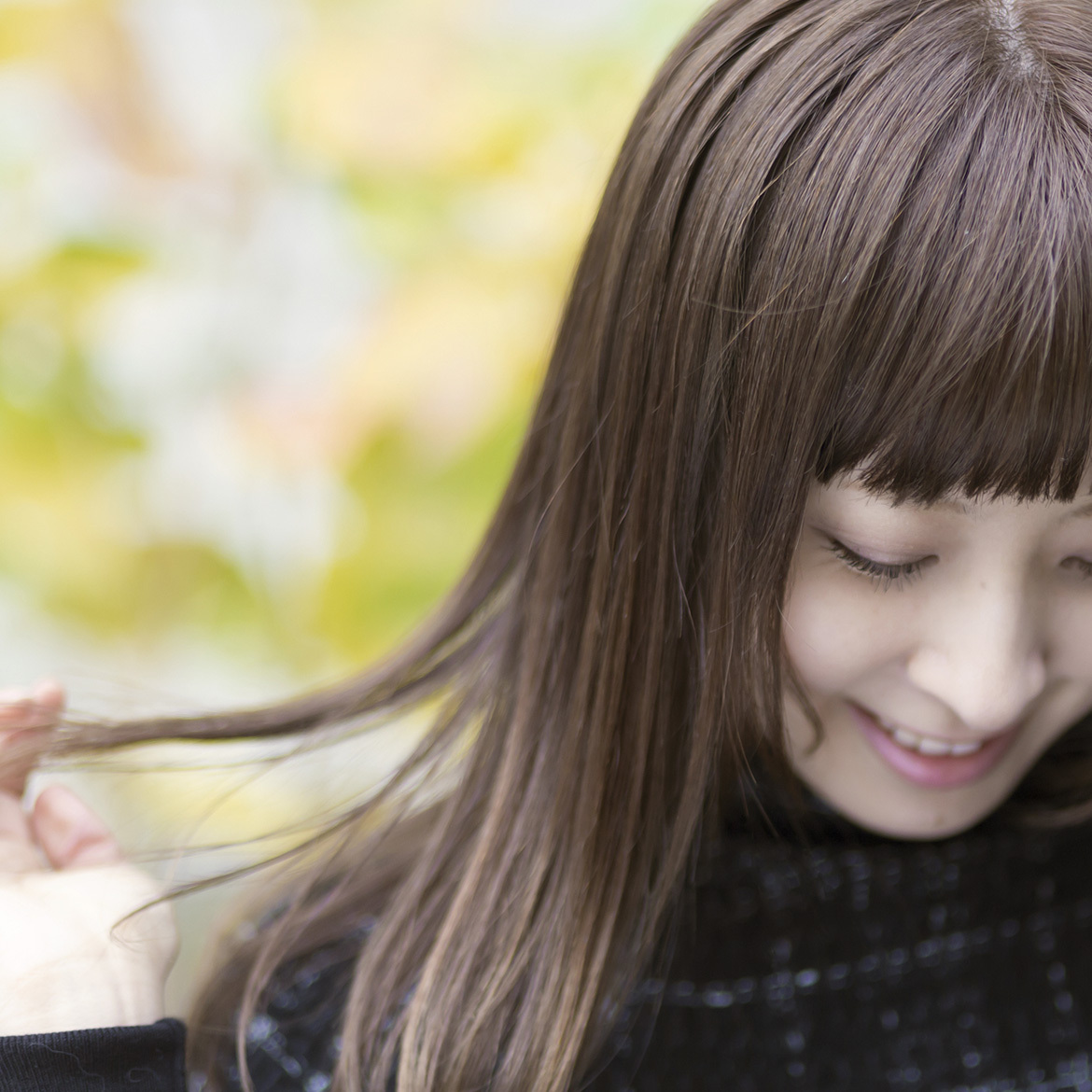 写真：ストレートの女性